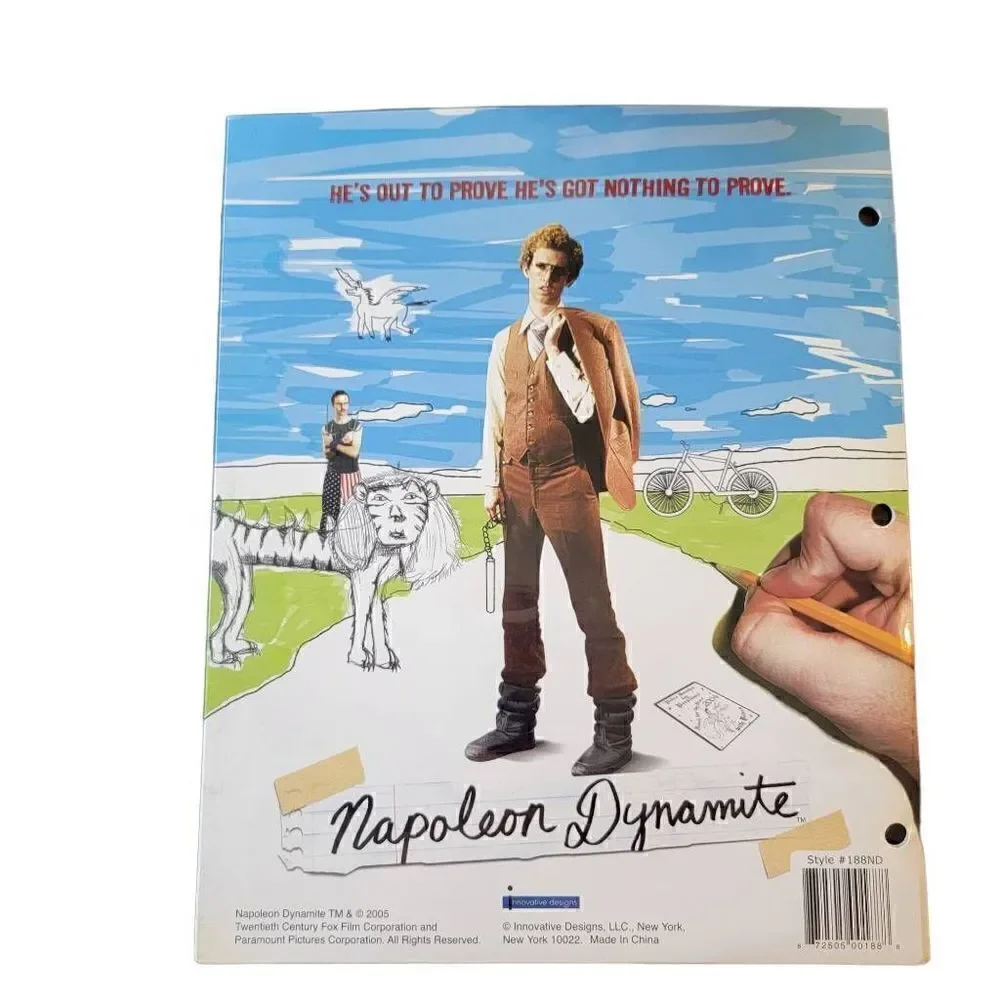 Napoleon Dinomite Folder School 2005 Liger Geeky Class President Y2K Innovative